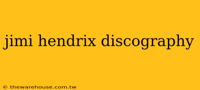 jimi hendrix discography