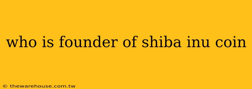who is founder of shiba inu coin